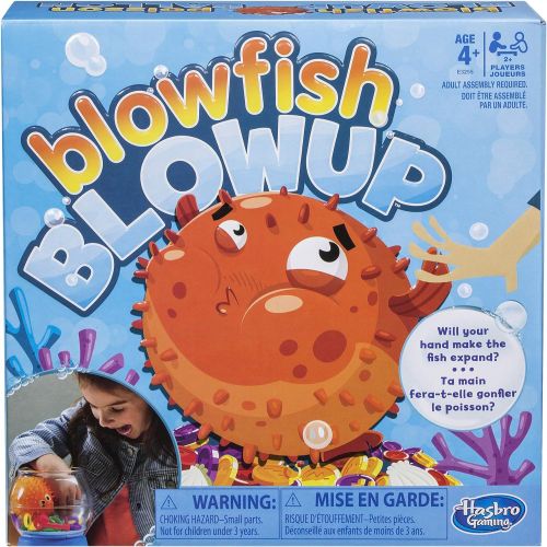 해즈브로 Hasbro Gaming Blowfish Blowup Game for Kids Ages 4 and Up