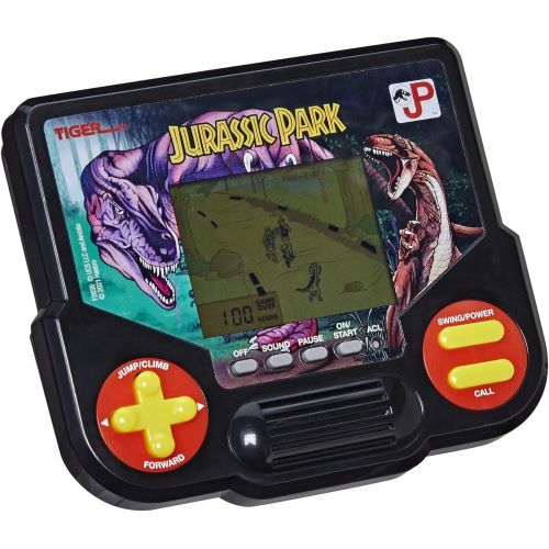 해즈브로 Hasbro Gaming Tiger Electronics Jurassic Park Electronic LCD Video Game, Retro-Inspired 1-Player Handheld Game, Ages 8 and Up