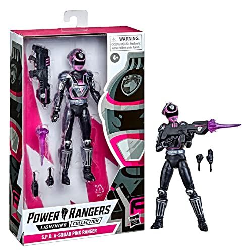 해즈브로 Hasbro Power Rangers: Space Patrol Delta Pink Ranger Lightning Collection 6-in Action Figure - Exclusive