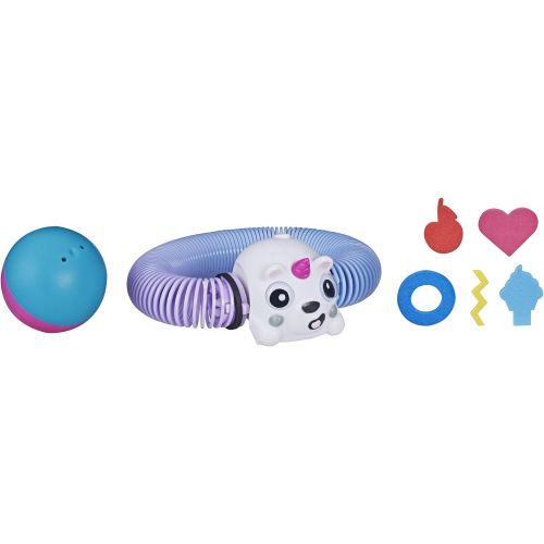 해즈브로 Hasbro Zoops Electronic Twisting Zooming Climbing Toy Polar Sweets Polar Bear Pet Toy for Kids 5 and Up