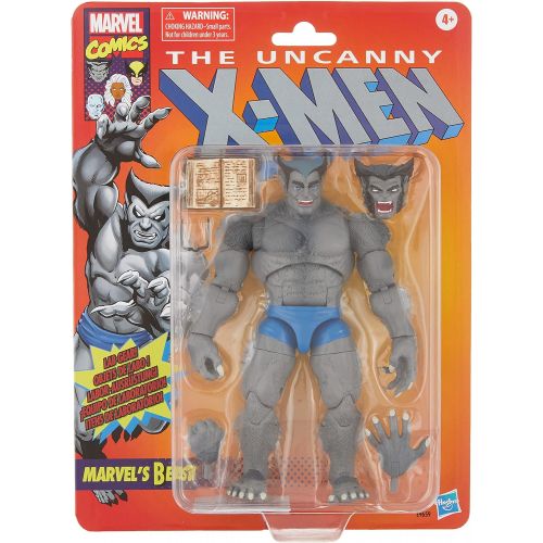 해즈브로 Hasbro Marvel Legends Series 15-cm Collectible Marvel’s Beast Action Figure Toy Vintage Collection