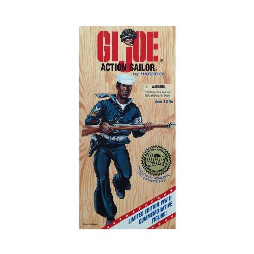 해즈브로 Hasbro G.I. Joe African American Action Sailor World War II Commemorative 12-inch Action Figure