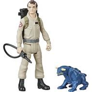 Hasbro Ghostbusters Fright Features Peter Venkman Figure with Interactive Terror Dog Figure and Accessory, Toys for Kids Ages 4 and Up