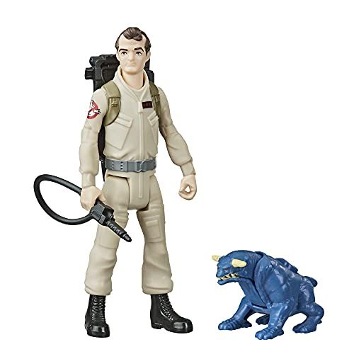 해즈브로 Hasbro Ghostbusters Fright Features Peter Venkman Figure with Interactive Terror Dog Figure and Accessory, Toys for Kids Ages 4 and Up