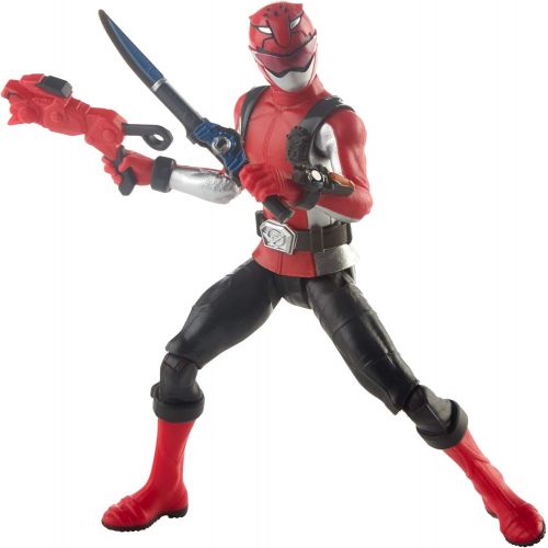 해즈브로 Hasbro Power Rangers Beast Morphers Red Ranger 6 Action Figure Toy Inspired by The Power Rangers TV Show