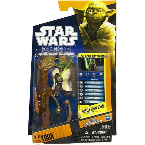 해즈브로 Hasbro Star Wars 2010 Saga Legends Action Figure SL No. 13 Yoda