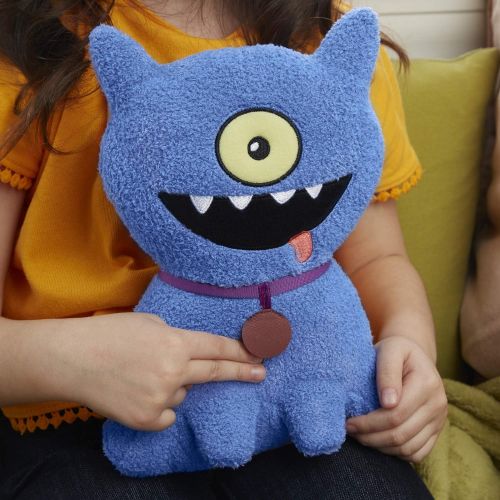 해즈브로 Hasbro Uglydolls Feature Sounds Ugly Dog, Stuffed Plush Toy That Talks, 9.5 Tall