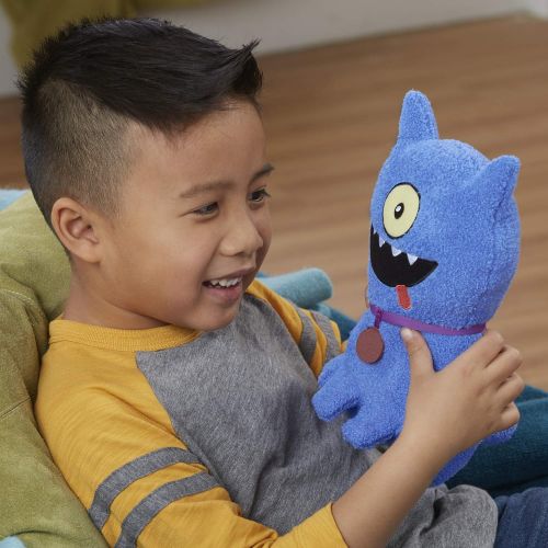 해즈브로 Hasbro Uglydolls Feature Sounds Ugly Dog, Stuffed Plush Toy That Talks, 9.5 Tall