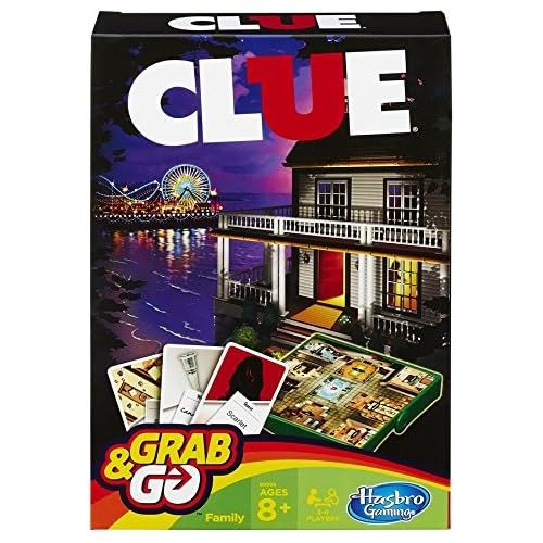 해즈브로 Hasbro Clue Grab & Go Game