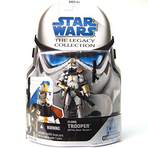 해즈브로 Hasbro Star Wars Clone Wars Legacy Collection Build-A-Droid Factory Action Figure BD No. 29 327th Star Corps Clone Trooper