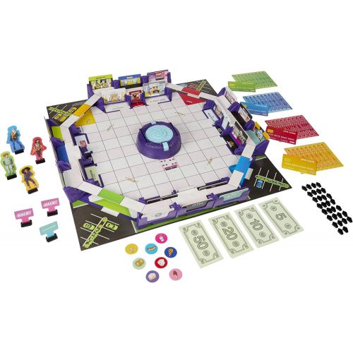 해즈브로 Hasbro Gaming Mall Madness Game, Talking Electronic Shopping Spree Board Game for Kids Ages 9 and Up, for 2 to 4 Players