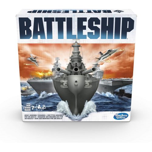 해즈브로 Hasbro Gaming: Battleship Classic Board Game Strategy Game Ages 7 and Up For 2 Players