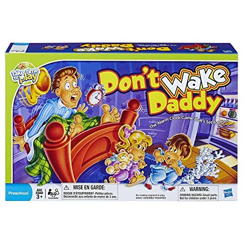 해즈브로 Hasbro Gaming Dont Wake Daddy Preschool Game for Kids Ages 3 and Up (Amazon Exclusive)