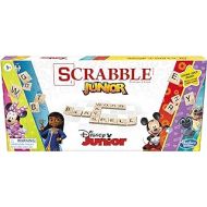 Hasbro Gaming Scrabble Junior: Disney Junior Edition Board Game, Double -Sided Game Board, Matching and Word Game (Amazon Exclusive)