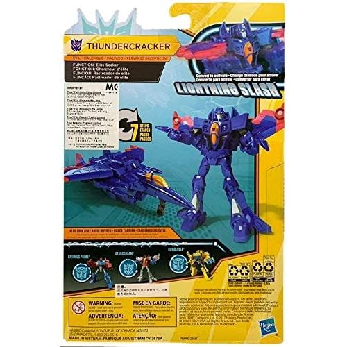 해즈브로 Hasbro Transformers Cyberverse Warrior Series Lightning Slash Thundercracker