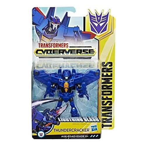 해즈브로 Hasbro Transformers Cyberverse Warrior Series Lightning Slash Thundercracker