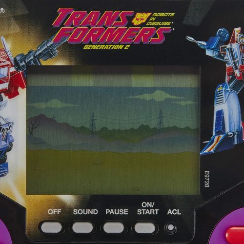 해즈브로 Hasbro Gaming Tiger Electronics Transformers Robots in Disguise Generation 2 Electronic LCD Video Game Retro-Inspired 1 Player Handheld Game Ages 8 and Up