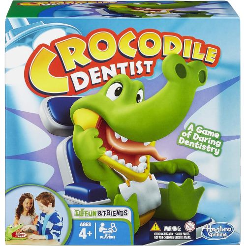 해즈브로 Hasbro Gaming Hasbro Crocodile Dentist Kids Game Ages 4 And Up (Amazon Exclusive)