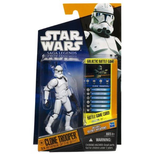 해즈브로 Hasbro Star Wars 2010 Clone Trooper Episode III Saga Legends Sl No. 16