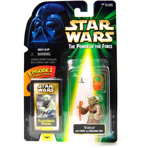 해즈브로 Hasbro Star Wars: Power of The Force Flashback Yoda Action Figure