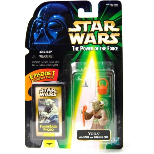 해즈브로 Hasbro Star Wars: Power of The Force Flashback Yoda Action Figure