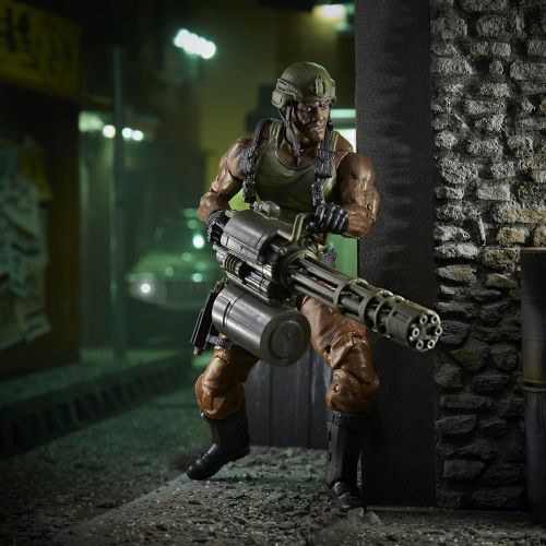 해즈브로 Hasbro G.I. Joe Classified Series Heavy Artilery Roadblock Action Figure 28 Collectible Premium Toy 6-Inch-Scale with Custom Package Art (Amazon Exclusive)