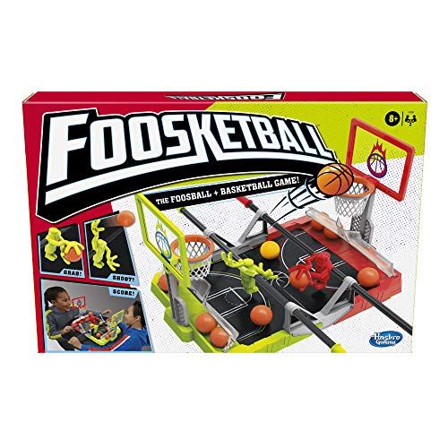 해즈브로 Hasbro Gaming Foosketball Game, The Foosball Plus Basketball Shoot and Score Shoot and Score not searched Tabletop Game for Kids Ages 8 and Up, for 2 Players