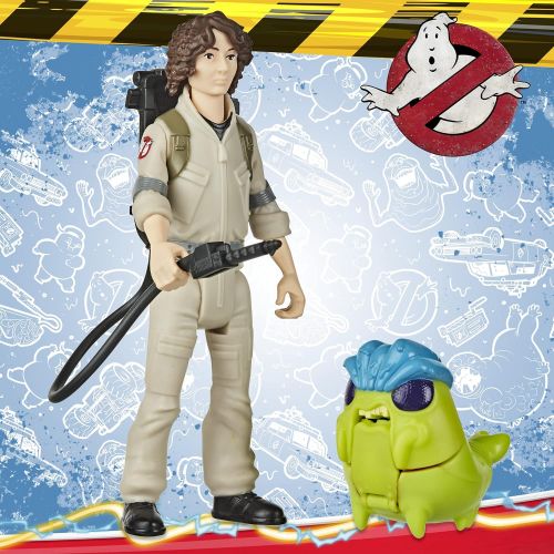 해즈브로 Hasbro Ghostbusters Fright Features Trevor Figure with Interactive Ghost Figure and Accessory, Toys for Kids Ages 4 and Up, Great Gift for Kids