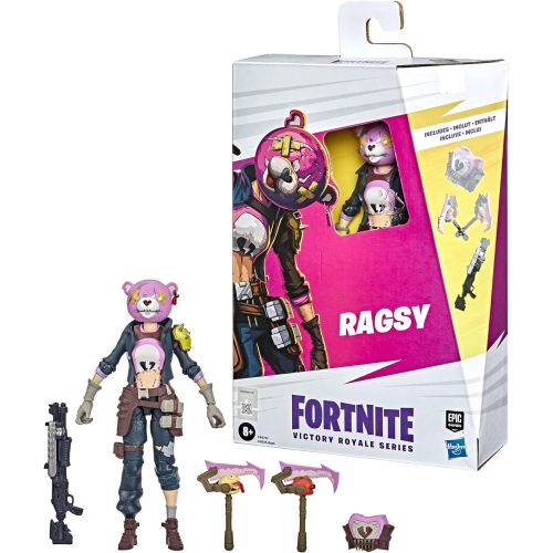 해즈브로 Hasbro Fortnite Victory Royale Series Ragsy Collectible Action Figure with Accessories - Ages 8 and Up, 6-inch