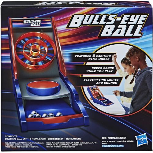 해즈브로 Hasbro Gaming Bulls-Eye Ball Game for Kids Ages 8 and Up, Active Electronic Game for 1 or More Players, Features 5 Exciting Modes