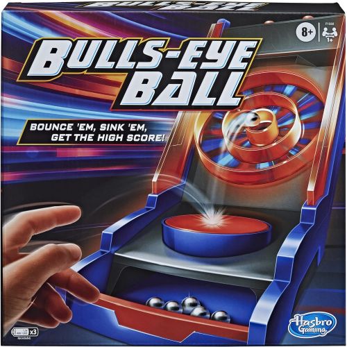 해즈브로 Hasbro Gaming Bulls-Eye Ball Game for Kids Ages 8 and Up, Active Electronic Game for 1 or More Players, Features 5 Exciting Modes