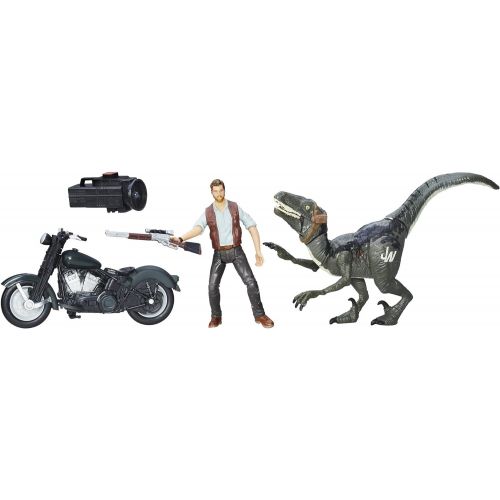 해즈브로 Jurassic Park Alpha Cycle & Hybrid Raptor Pack