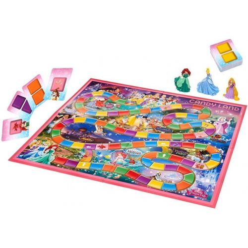 해즈브로 Hasbro Gaming Candy Land Disney Princess Edition Board Game (Amazon Exclusive)