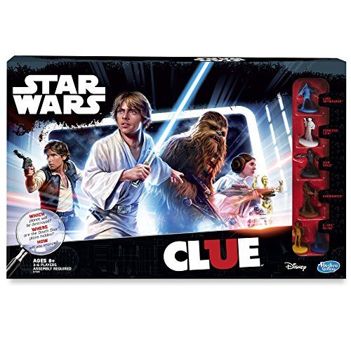 해즈브로 Hasbro Gaming Hasbro Clue Game: Star Wars Edition