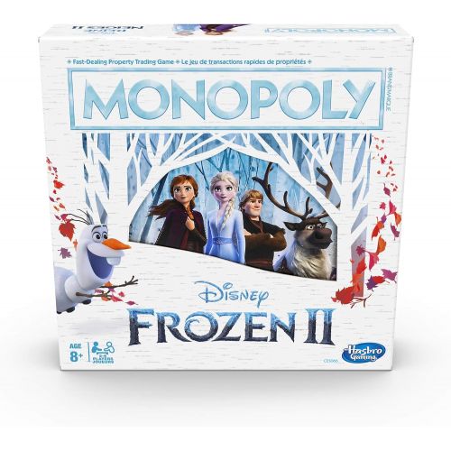 해즈브로 Hasbro Disney Frozen II Monopoly (Bilingual English/French)