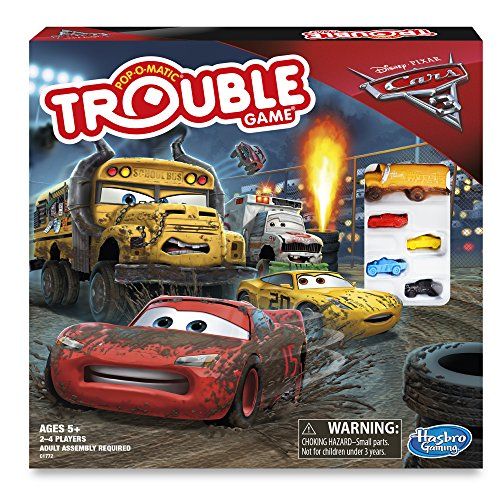 해즈브로 Hasbro Gaming Cars 3 Trouble Board Game