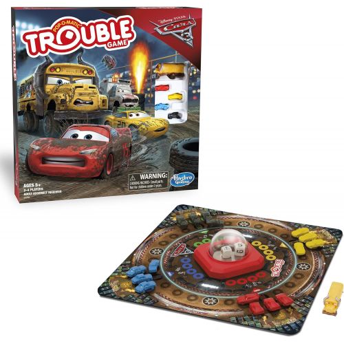 해즈브로 Hasbro Gaming Cars 3 Trouble Board Game