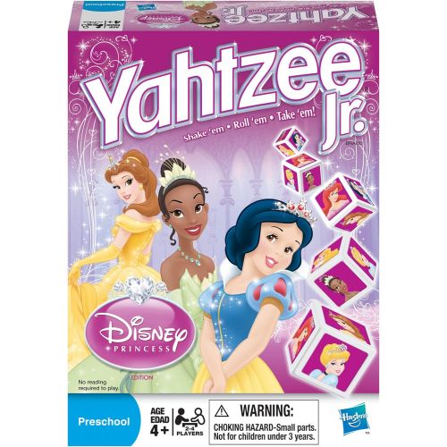 해즈브로 Hasbro Gaming Yahtzee Jr. Disney Princess Edition