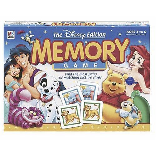 해즈브로 Hasbro Gaming Memory Game The Disney Edition