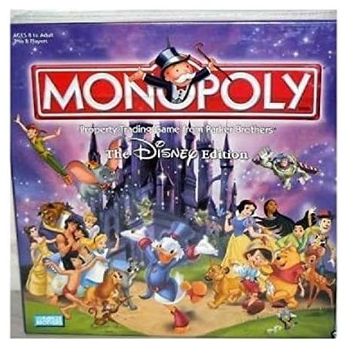 해즈브로 Hasbro The Disney Editiion Monopoly Board Game 2001