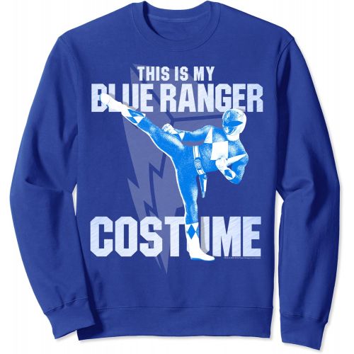 해즈브로 할로윈 용품Hasbro Power Rangers Blue Ranger Halloween Costume Sweatshirt