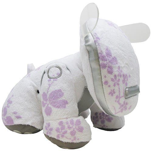 해즈브로 Hasbro i-Dog Snuggly Speaker - White w Purple Flowers