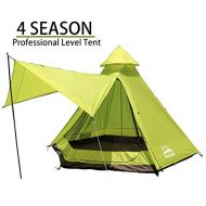 Hasika Lightweight Waterproof 3 Season Outdoor Windbreak Pergola Tower Post Camping Mosquito Net 12.5x10.8 x-Rays yurt Teepee Tents 2018 New