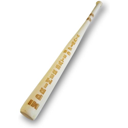  [아마존베스트]Me Premier Bate De Piata - Spanish Baseball Bat Unfinished Wooden Toy 18 Custom Personalized Party Favor Accessory Gift