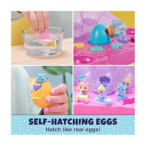  Hatchimals Alive, Egg Carton Toy with 5 Mini Figures in Self-Hatching Eggs, 11 Accessories, Kids Toys for Girls and Boys Ages 3 and up