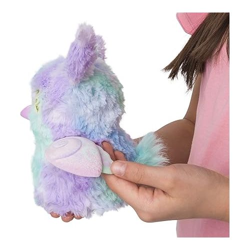  Hatchimals Mystery, Hatch 1 of 4 Fluffy Interactive Mystery Characters from Cloud Cove (Styles May Vary), Multicolor