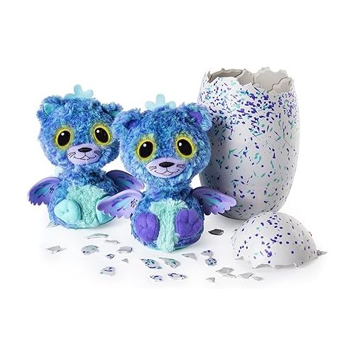  Hatchimals Surprise - Peacat - Hatching Egg with Surprise Twin Interactive Creatures by Spin Master, Ages 5 & Up