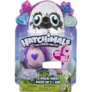 TOYS R US EXCLUSIVE OWLICORN Hatchimals CollEGGtibles Season 2 2-Pack + Nest