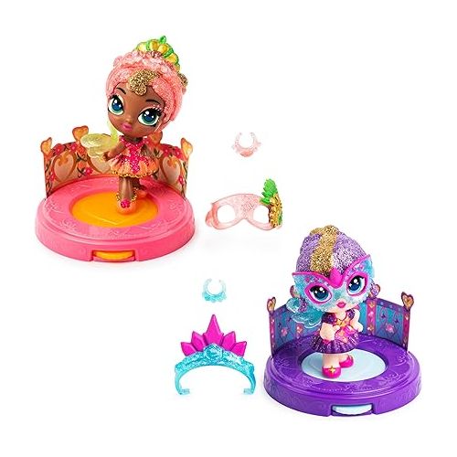  Hatchimals, Pixies Royals 2-Pack, 2.5-Inch Collectible Dolls and Accessories, for Kids Aged 5 and Up (Styles May Vary)