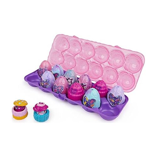  Hatchimals CollEGGtibles, Cosmic Candy Limited Edition Secret Snacks 12-Pack Egg Carton, Easter Gifts, Kids Toys for Girls Ages 5 and up